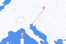 Flüge von Figari, Frankreich nach Ostrau, Tschechien