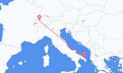 Flights from Brindisi, Italy to Bern, Switzerland