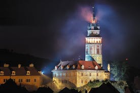 Tour noturno privado de Český Krumlov