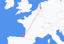 Flyg från San Sebastian, Spanien till Eindhoven, Nederländerna