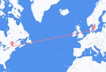 Flights from Plattsburgh to Copenhagen
