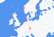 Flyg från München, Tyskland till Bergen, Norge