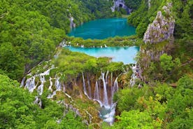Excursión al Parque Nacional de los lagos de Plitvice desde Split o Trogir
