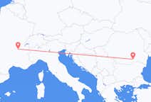 Flüge von Bukarest, Rumänien nach Lyon, Frankreich