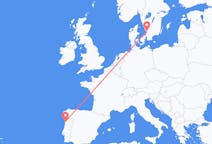 Flights from Halmstad, Sweden to Porto, Portugal