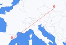 Flyrejser fra Katowice til Reus