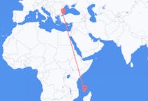 Flyrejser fra Mamoudzou, Frankrig til Istanbul, Tyrkiet