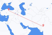 Loty z Dźodhpur, Indie do Amasyi, Turcja