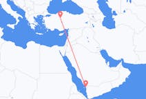 Flights from Jizan, Saudi Arabia to Ankara, Turkey