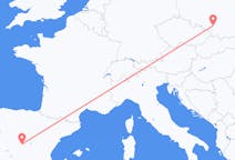 Flyrejser fra Katowice, Polen til Madrid, Spanien