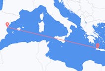 Flights from Castellón de la Plana, Spain to Chania, Greece
