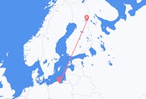 Flights from Kuusamo to Gdańsk