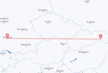 Flights from Košice in Slovakia to Stuttgart in Germany