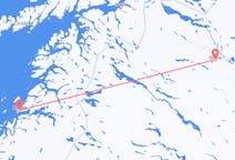 Flights from Kiruna, Sweden to Bodø, Norway