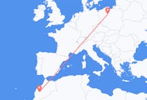 Flights from Marrakesh, Morocco to Bydgoszcz, Poland