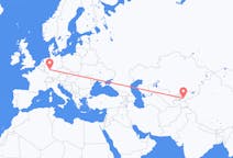 Flyg från Osj, Kirgizistan till Frankfurt, Tyskland