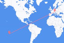 Flyreiser fra Raivavae, Fransk Polynesia til Innsbruck, Østerrike