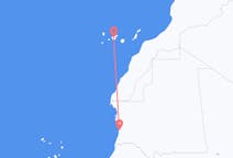 Flug frá Nouakchott til Tenerife