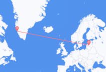 Flyrejser fra Riga til Nuuk