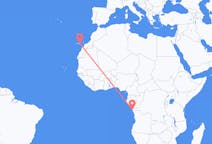 Loty z Kabinda w Angoli do Las Palmas de Gran Canaria w Hiszpanii