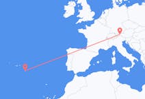 Flights from Santa Maria Island, Portugal to Innsbruck, Austria