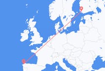 出发地 芬兰出发地 图尔库目的地 西班牙La Coruña的航班