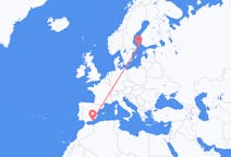 Flights from Almeria to Mariehamn