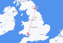 Flyrejser fra Cardiff, Wales til Durham, England
