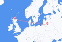 Flyrejser fra Inverness til Vilnius
