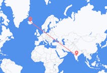 Flights from Hyderabad to Akureyri