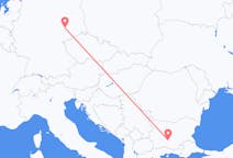 Fly fra Plovdiv til Leipzig