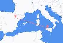 Flights from Zaragoza, Spain to Palermo, Italy