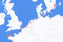 Flights from Brest, France to Kalmar, Sweden