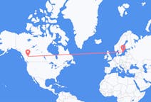 Flights from Prince George, Canada to Visby, Sweden