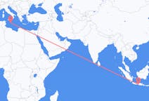 Vluchten uit Yogyakarta, Indonesië naar Malta, Malta