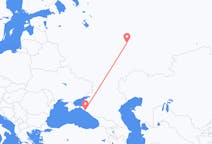 Vluchten van Gelendzjik naar Kazan