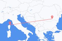 Flyreiser fra Bastia, til București