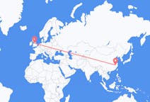 Flyg från Huangshan, Kina till Manchester, Kina