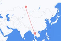 Flights from Bangkok, Thailand to Barnaul, Russia