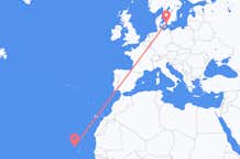 Vluchten van São Vicente naar Kopenhagen