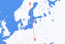 Flights from Satu Mare, Romania to Lycksele, Sweden
