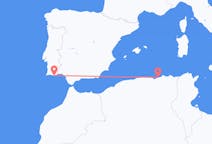 Рейсы из Джиджел, Алжир в Фару, Португалия