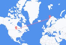 Flights from Winnipeg, Canada to Narvik, Norway