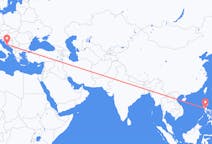 Flyreiser fra Manila, til Split