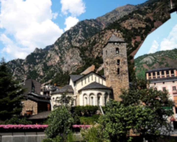 Flyreiser fra Suceava, Romania til Andorra la Vella, Andorra