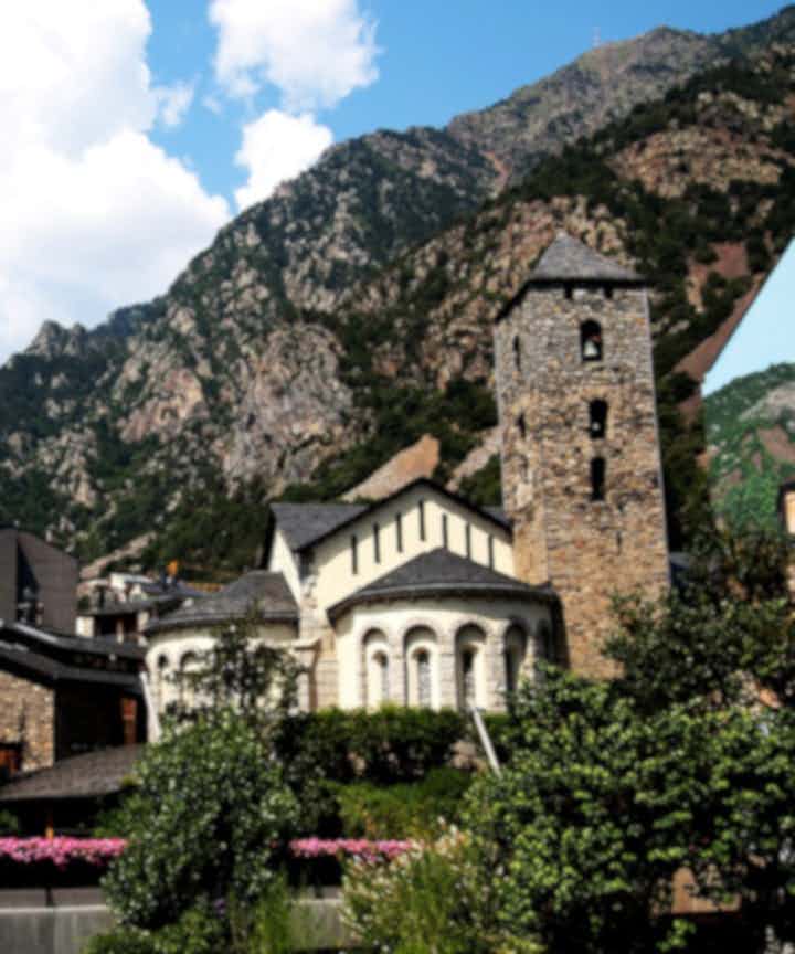 Vluchten van Pardubice, Tsjechië naar Andorra la Vella, Andorra