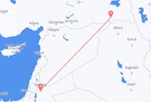出发地 约旦出发地 安曼目的地 土耳其舍爾納克的航班