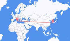 Flights from Kumamoto, Japan to Trapani, Italy