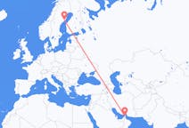 Flights from Ras al-Khaimah, United Arab Emirates to Umeå, Sweden