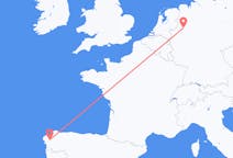 Flyreiser fra Münster, Tyskland til Santiago de Compostela, Spania